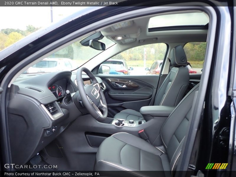 Ebony Twilight Metallic / Jet Black 2020 GMC Terrain Denali AWD