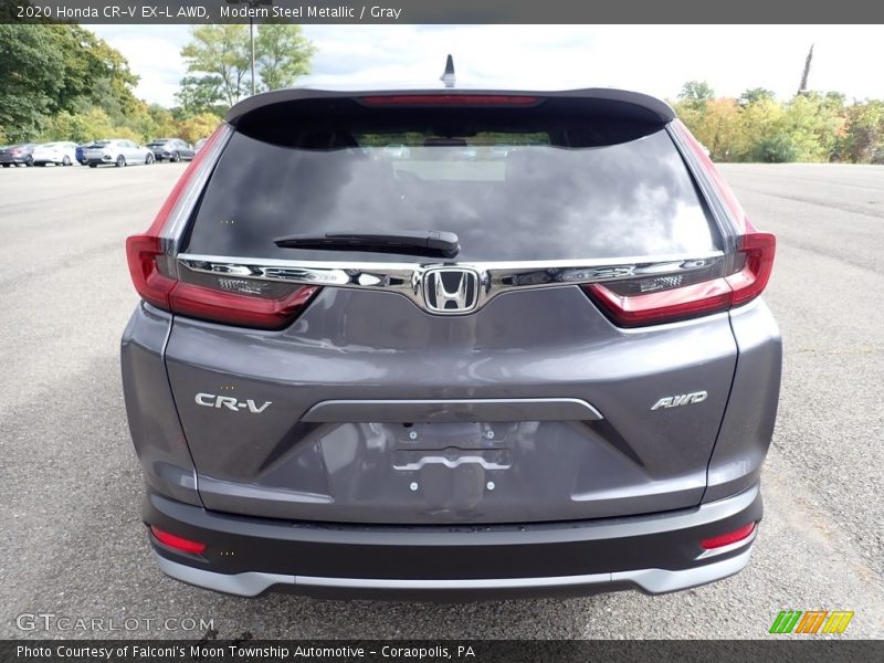 Modern Steel Metallic / Gray 2020 Honda CR-V EX-L AWD