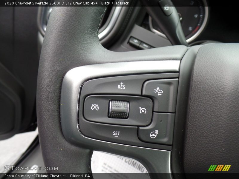 Black / Jet Black 2020 Chevrolet Silverado 3500HD LTZ Crew Cab 4x4