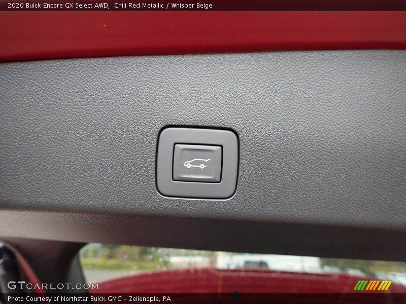 Chili Red Metallic / Whisper Beige 2020 Buick Encore GX Select AWD