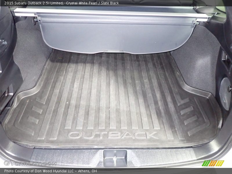  2015 Outback 2.5i Limited Trunk