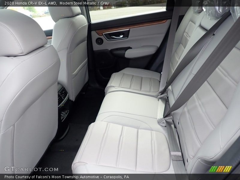 Modern Steel Metallic / Gray 2020 Honda CR-V EX-L AWD
