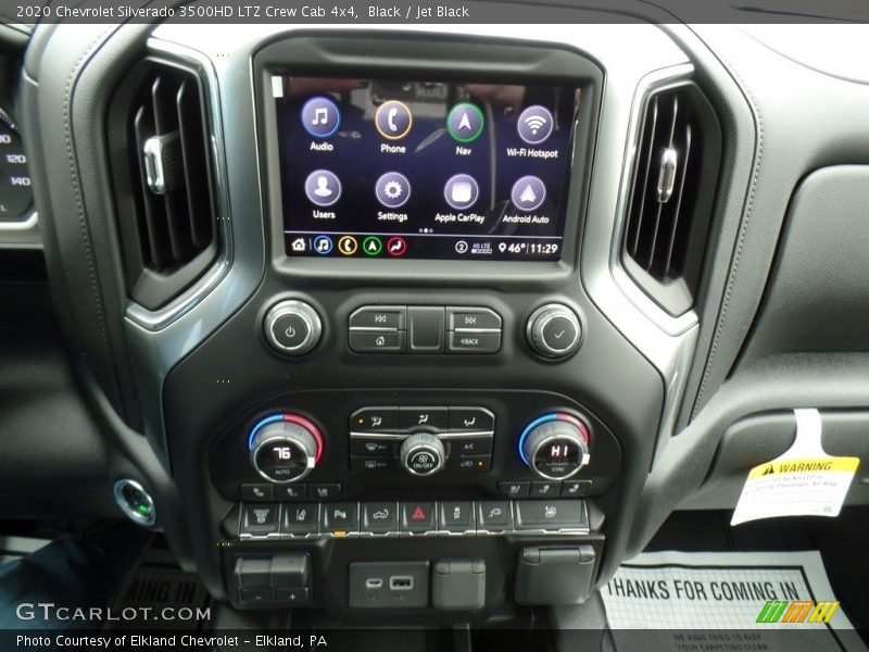 Black / Jet Black 2020 Chevrolet Silverado 3500HD LTZ Crew Cab 4x4