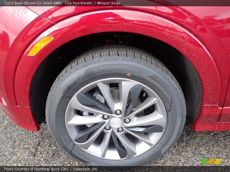 Chili Red Metallic / Whisper Beige 2020 Buick Encore GX Select AWD