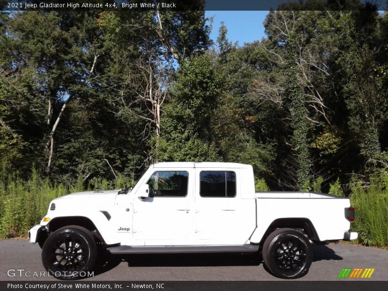 Bright White / Black 2021 Jeep Gladiator High Altitude 4x4