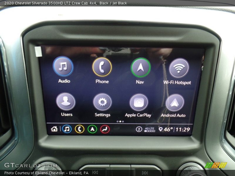 Black / Jet Black 2020 Chevrolet Silverado 3500HD LTZ Crew Cab 4x4