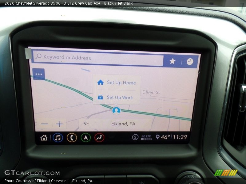 Black / Jet Black 2020 Chevrolet Silverado 3500HD LTZ Crew Cab 4x4