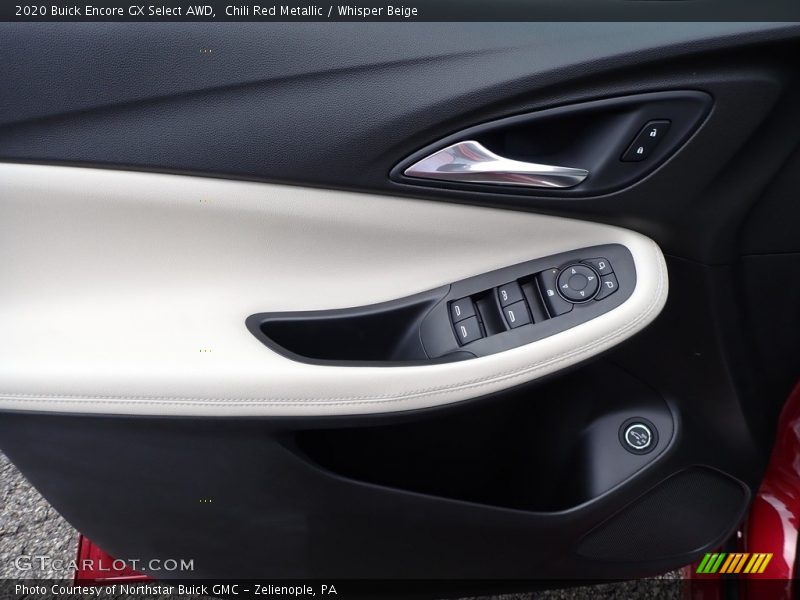 Chili Red Metallic / Whisper Beige 2020 Buick Encore GX Select AWD