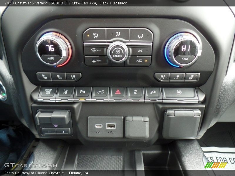 Black / Jet Black 2020 Chevrolet Silverado 3500HD LTZ Crew Cab 4x4