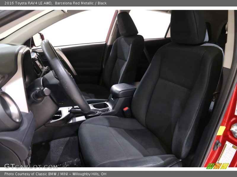 Barcelona Red Metallic / Black 2016 Toyota RAV4 LE AWD