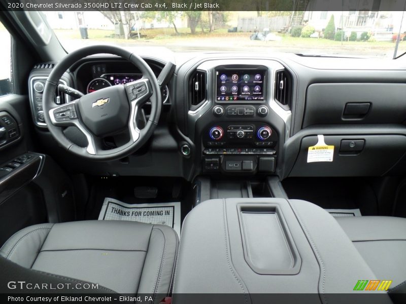 Black / Jet Black 2020 Chevrolet Silverado 3500HD LTZ Crew Cab 4x4
