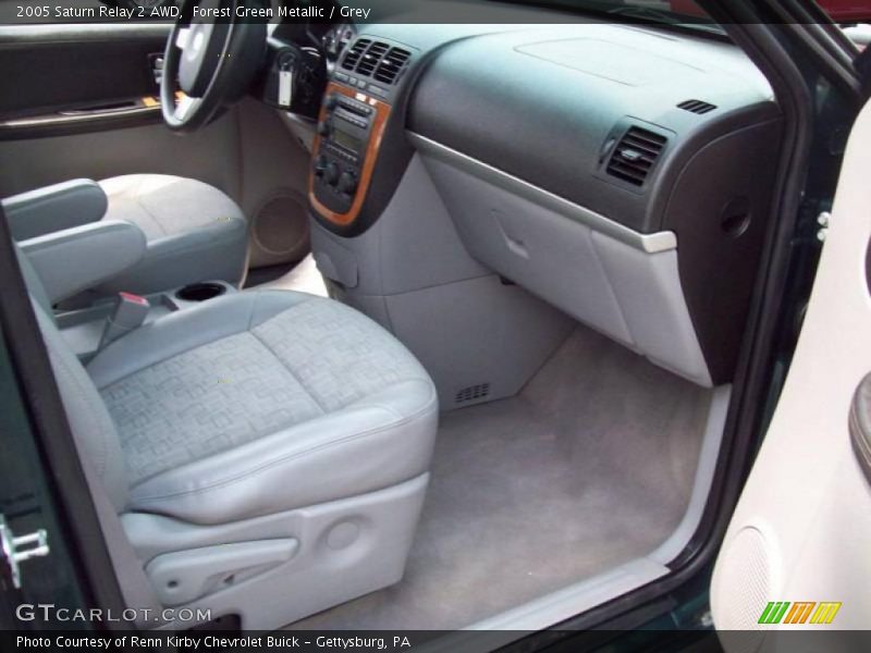 Forest Green Metallic / Grey 2005 Saturn Relay 2 AWD