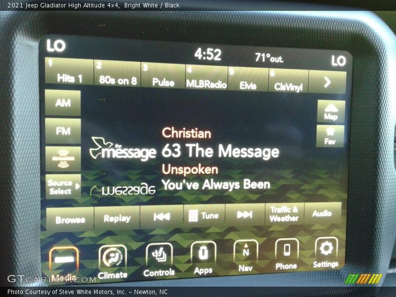 Bright White / Black 2021 Jeep Gladiator High Altitude 4x4