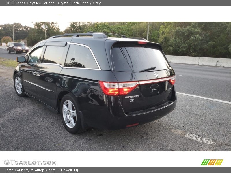 Crystal Black Pearl / Gray 2013 Honda Odyssey Touring