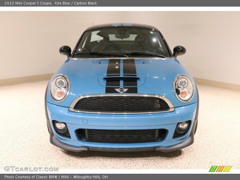 Kite Blue / Carbon Black 2013 Mini Cooper S Coupe