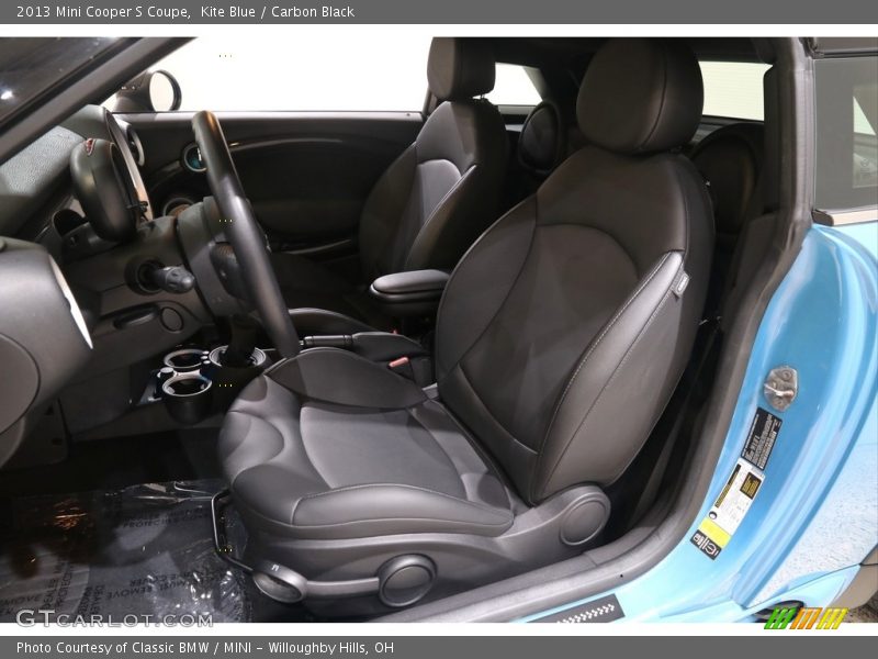 Kite Blue / Carbon Black 2013 Mini Cooper S Coupe