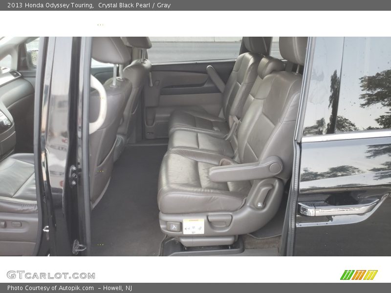 Crystal Black Pearl / Gray 2013 Honda Odyssey Touring