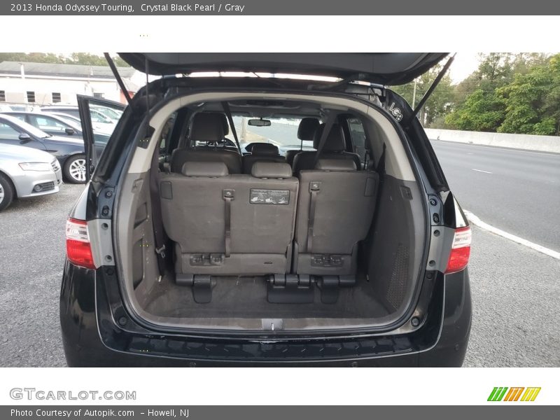 Crystal Black Pearl / Gray 2013 Honda Odyssey Touring