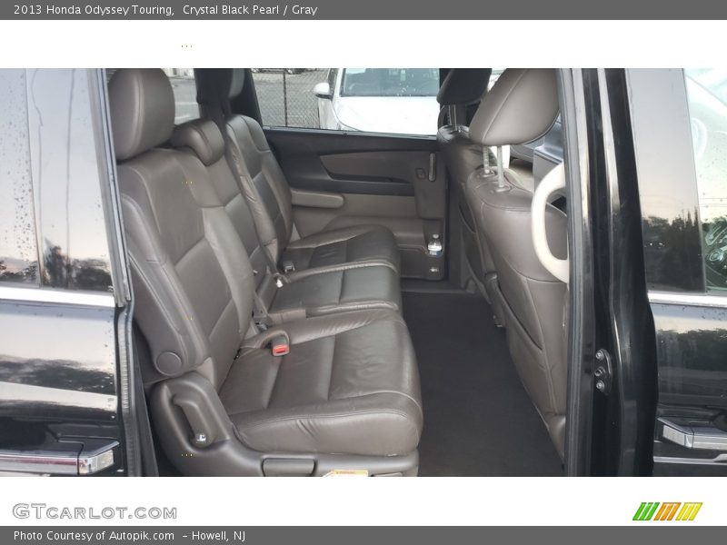 Crystal Black Pearl / Gray 2013 Honda Odyssey Touring