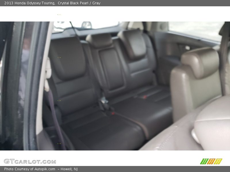 Crystal Black Pearl / Gray 2013 Honda Odyssey Touring