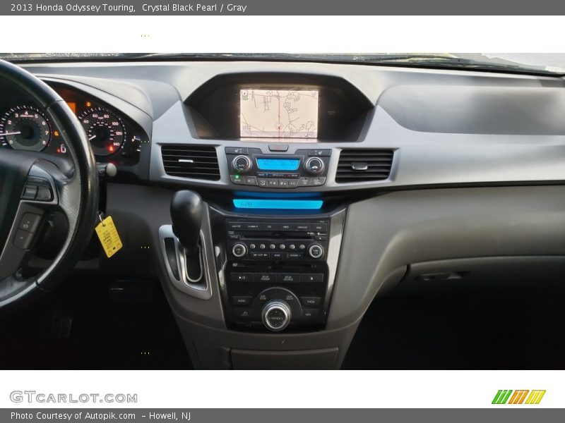 Crystal Black Pearl / Gray 2013 Honda Odyssey Touring