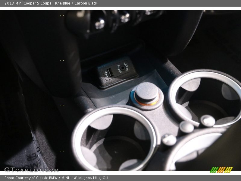 Kite Blue / Carbon Black 2013 Mini Cooper S Coupe