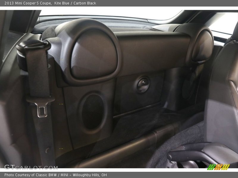 Kite Blue / Carbon Black 2013 Mini Cooper S Coupe