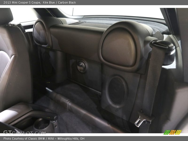 Kite Blue / Carbon Black 2013 Mini Cooper S Coupe