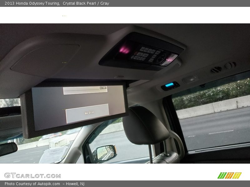 Crystal Black Pearl / Gray 2013 Honda Odyssey Touring