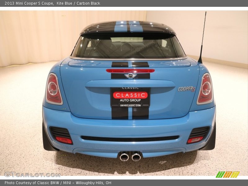 Kite Blue / Carbon Black 2013 Mini Cooper S Coupe