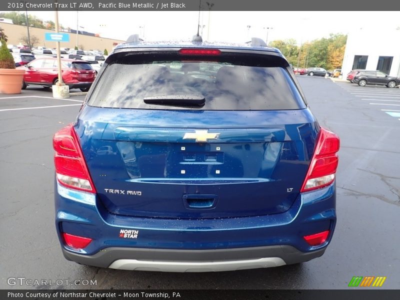 Pacific Blue Metallic / Jet Black 2019 Chevrolet Trax LT AWD