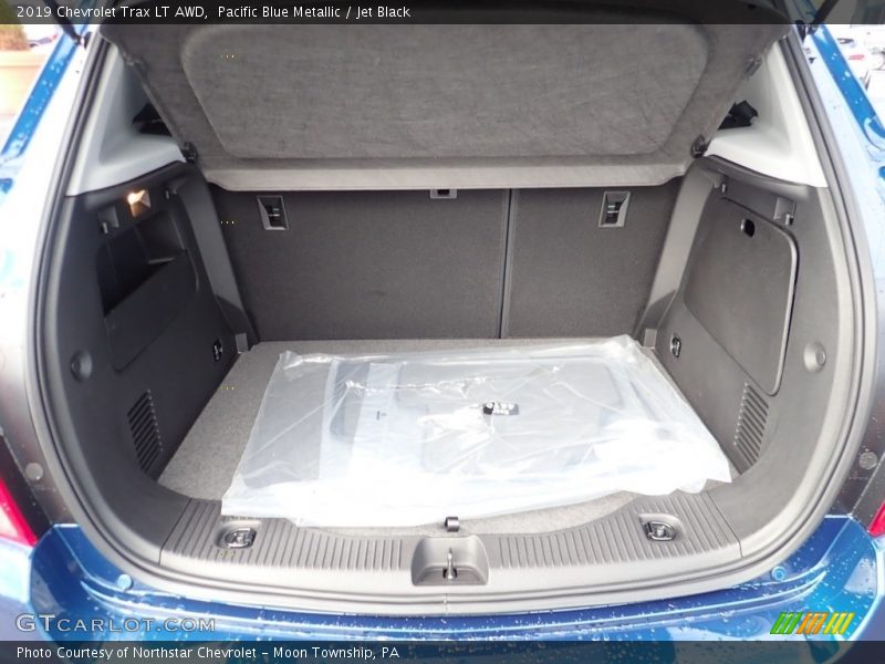 Pacific Blue Metallic / Jet Black 2019 Chevrolet Trax LT AWD
