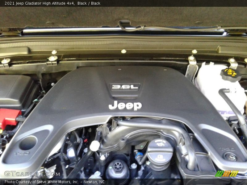 Black / Black 2021 Jeep Gladiator High Altitude 4x4