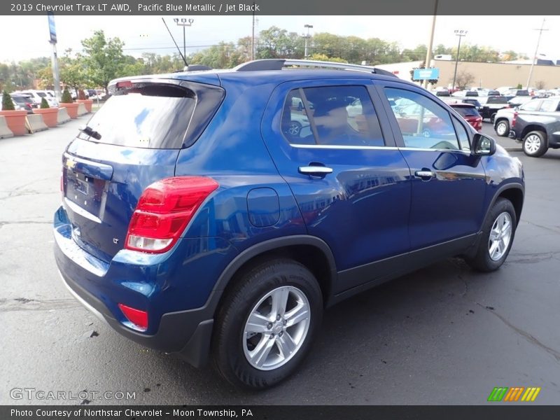 Pacific Blue Metallic / Jet Black 2019 Chevrolet Trax LT AWD