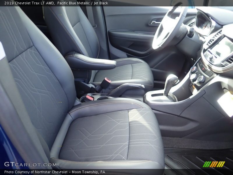 Pacific Blue Metallic / Jet Black 2019 Chevrolet Trax LT AWD