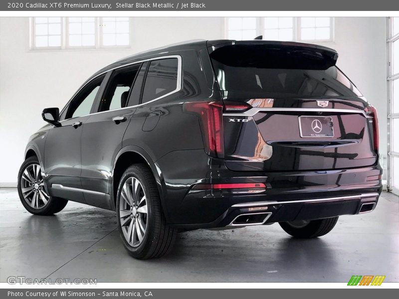 Stellar Black Metallic / Jet Black 2020 Cadillac XT6 Premium Luxury