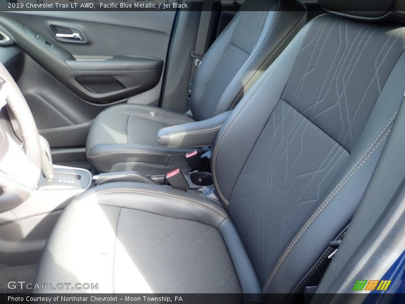Pacific Blue Metallic / Jet Black 2019 Chevrolet Trax LT AWD