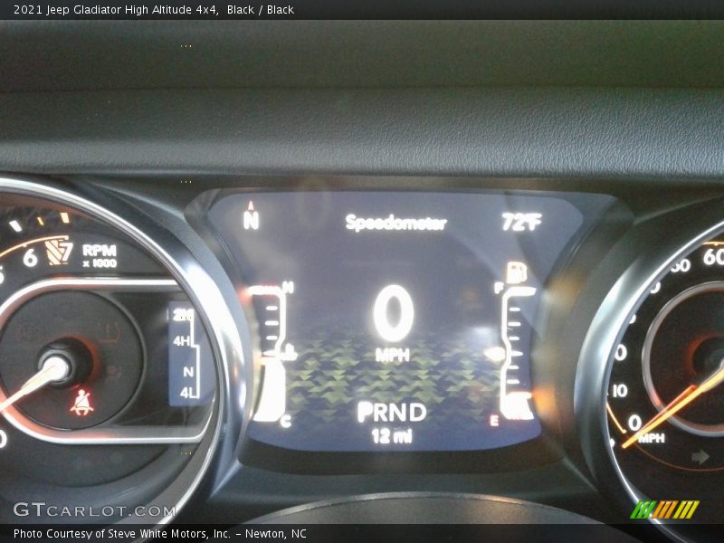 Black / Black 2021 Jeep Gladiator High Altitude 4x4