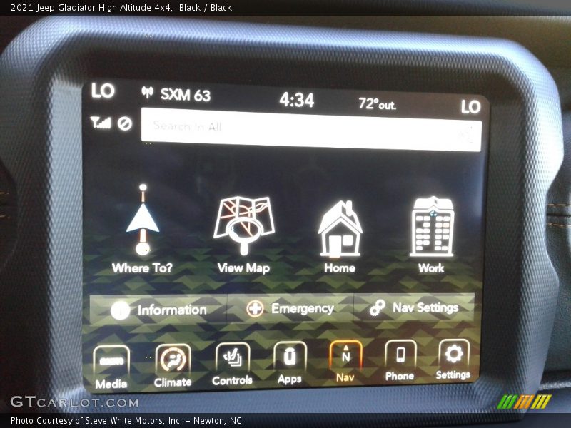 Black / Black 2021 Jeep Gladiator High Altitude 4x4