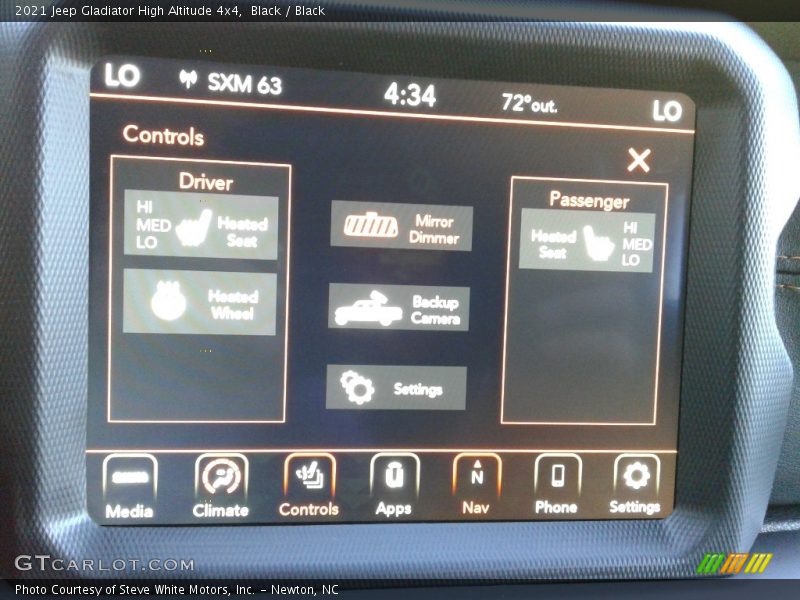 Black / Black 2021 Jeep Gladiator High Altitude 4x4