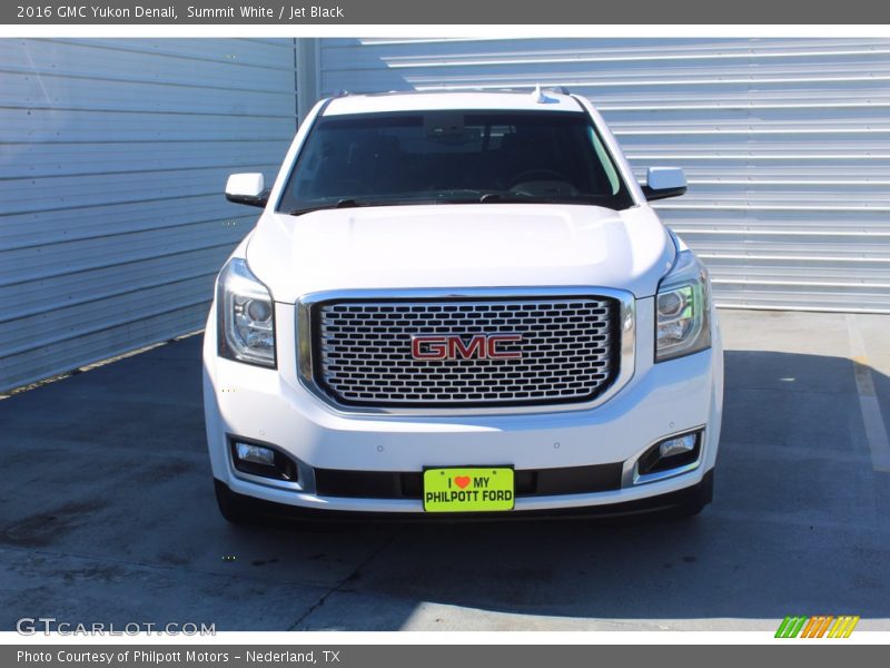 Summit White / Jet Black 2016 GMC Yukon Denali