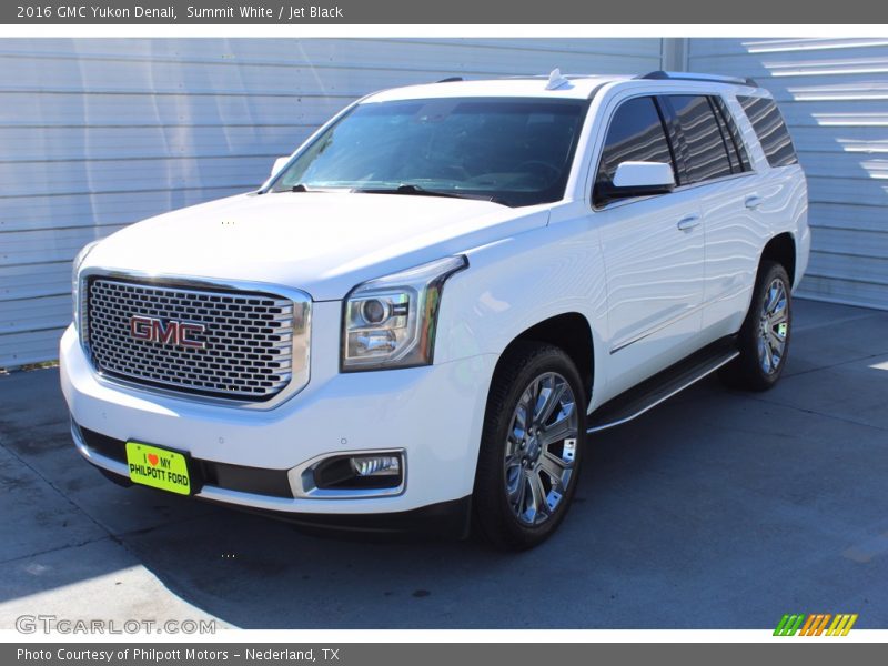 Summit White / Jet Black 2016 GMC Yukon Denali