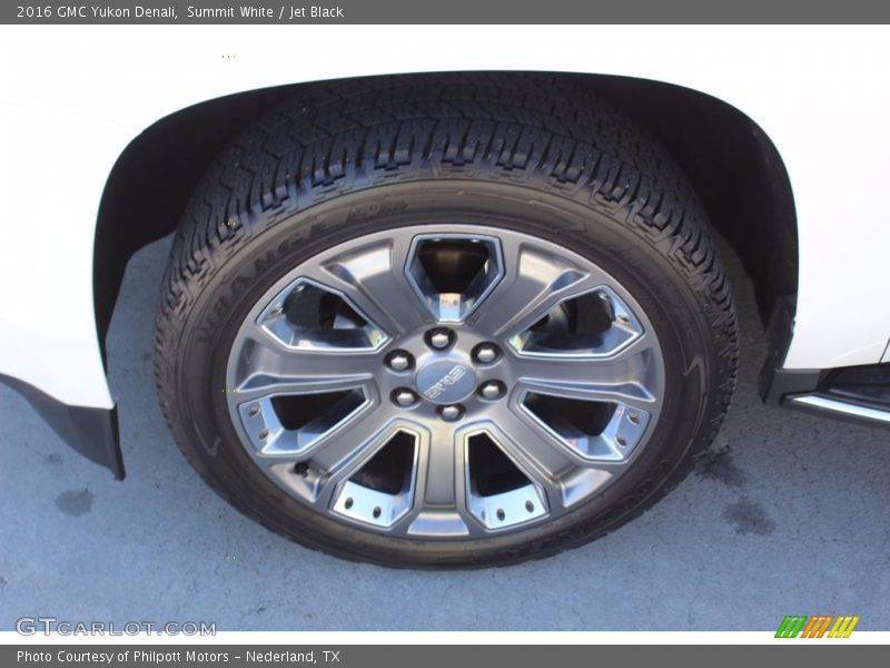 Summit White / Jet Black 2016 GMC Yukon Denali