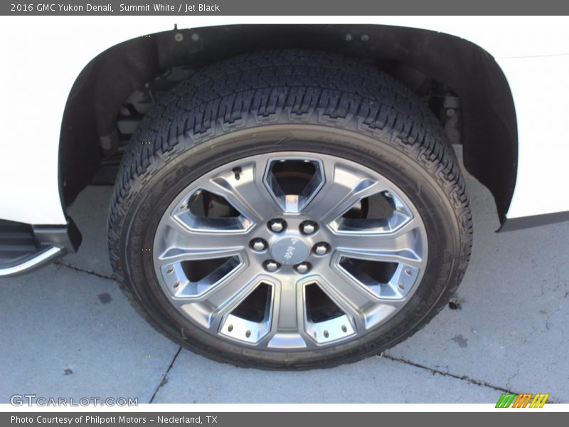 Summit White / Jet Black 2016 GMC Yukon Denali