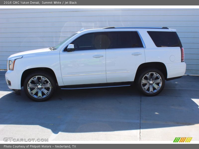 Summit White / Jet Black 2016 GMC Yukon Denali