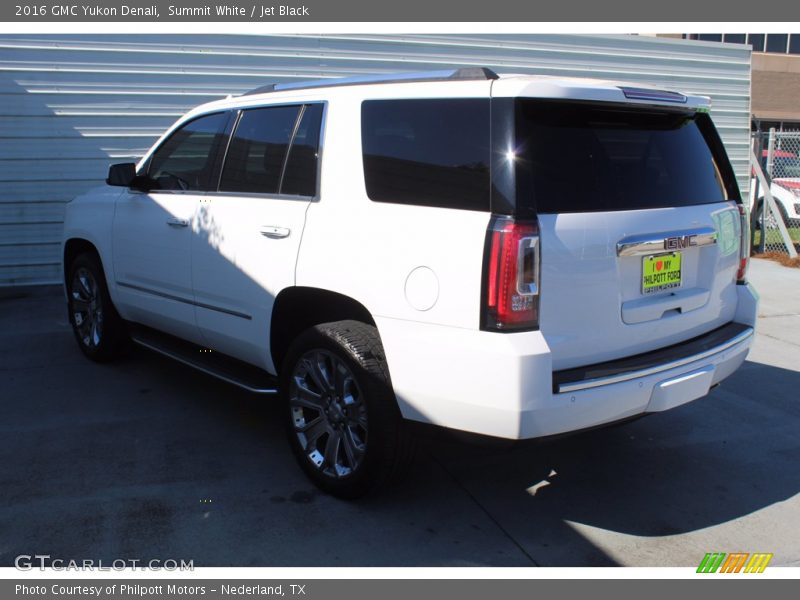 Summit White / Jet Black 2016 GMC Yukon Denali