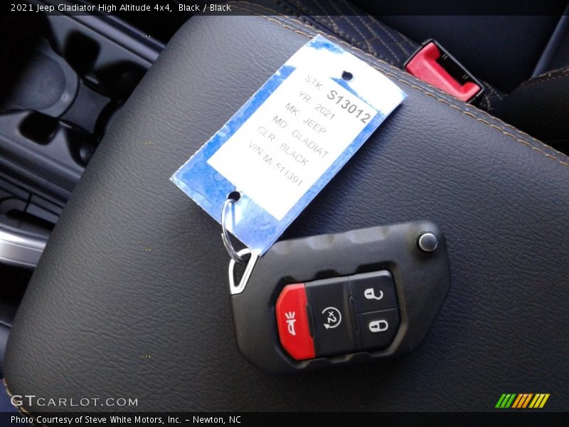 Black / Black 2021 Jeep Gladiator High Altitude 4x4