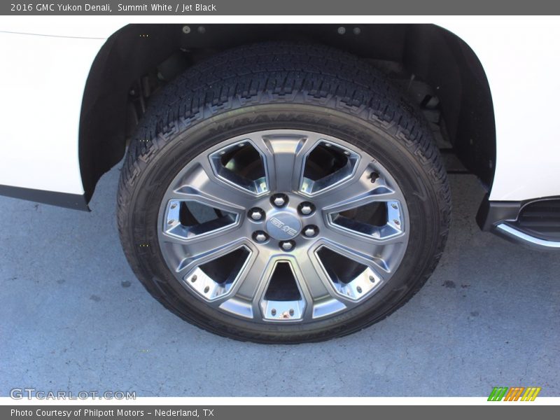Summit White / Jet Black 2016 GMC Yukon Denali