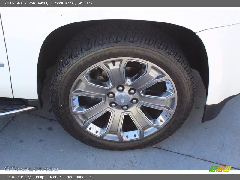 Summit White / Jet Black 2016 GMC Yukon Denali