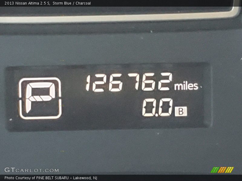 Storm Blue / Charcoal 2013 Nissan Altima 2.5 S